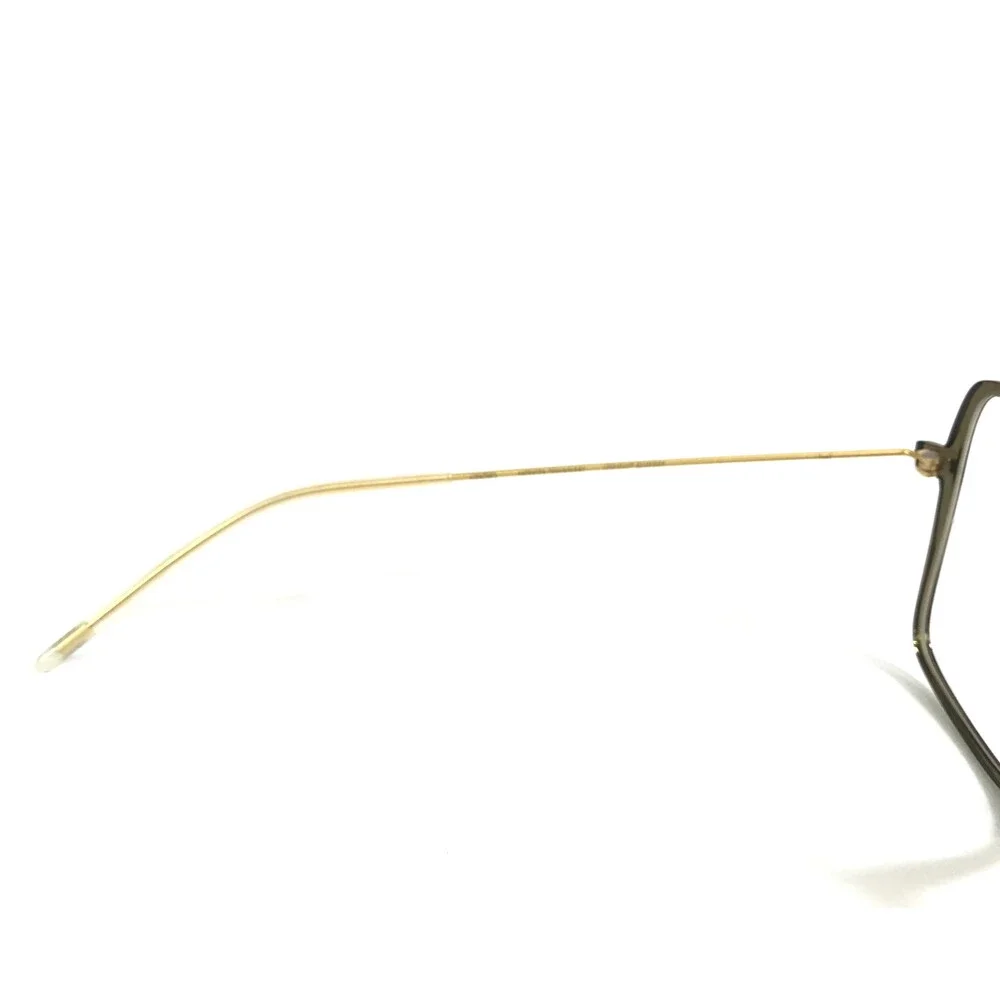 lool Eyewear Eyeglasses Frames ELORA GRGD Green Gold Clear Olive 54-14-145